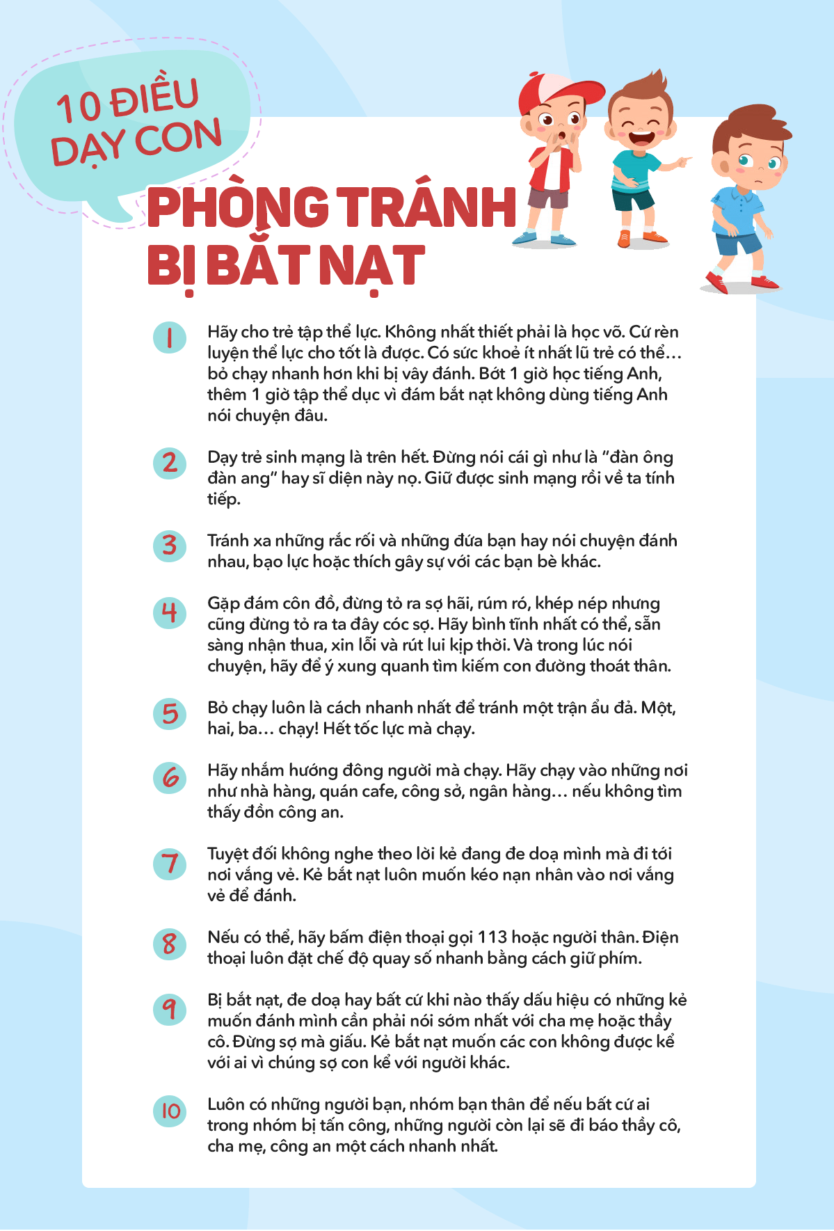 Nhà văn Hoàng Anh Tú chỉ ra 10 điều cực cần thiết cha mẹ phải dạy con để không bị bắt nạt