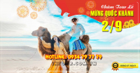 Tour du lịch Phan Thiết - Mũi Né 2 ngày 1 đêm Lễ 2/9/2022