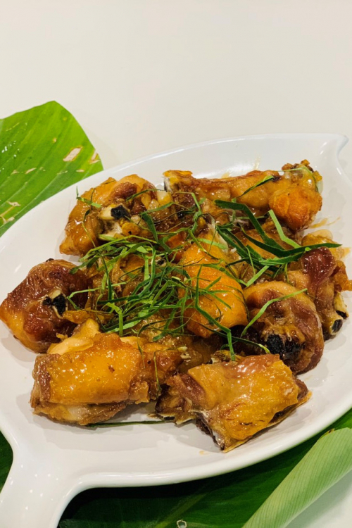 Ngon tuyệt đỉnh món Gà chiên mắm