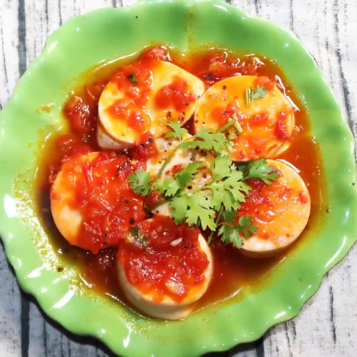 Đậu hũ non sốt cà chua thơm ngon, đưa cơm
