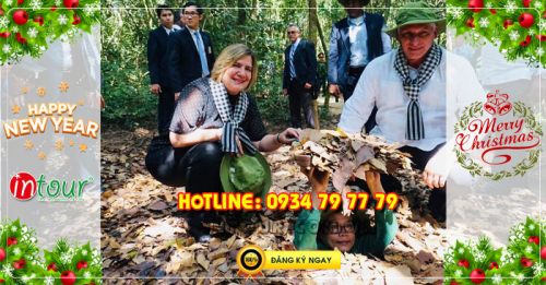 Tour du lịch địa đạo củ chi 1 ngày Tết Dương Lịch 2023