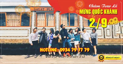 Tour du lịch Đà Lạt 2 ngày 1 đêm Lễ 2/9/2022