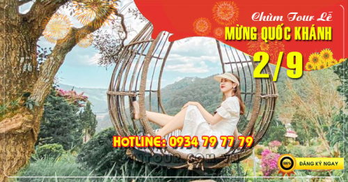 Tour du lịch Đà Lạt 3 ngày 3 đêm Lễ 2/9/2022