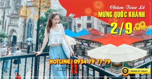Tour du lịch Đà Nẵng Bà Nà Hills 3 ngày 2 đêm Lễ 2/9/2022