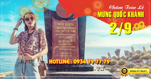 Tour du lịch Phú Yên Đảo Hòn Nưa 3 ngày 3 đêm Lễ 2/9/2022