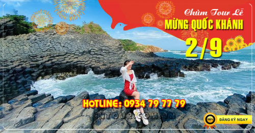 Tour du lịch Phú Yên - Điệp Sơn 3 ngày 3 đêm Lễ 2/9/2022