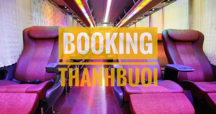 Nhà xe Thành Bưởi Tổng đài đặt vé, sơ đồ ghế trên xe