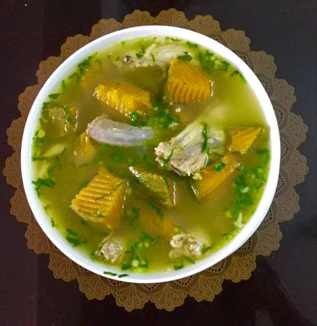 Cách nấu canh Bí Đỏ hầm xương