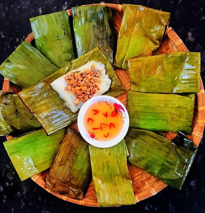 Bữa xế làm bánh nậm xứ Huế cho bé ăn ngon không tưởng