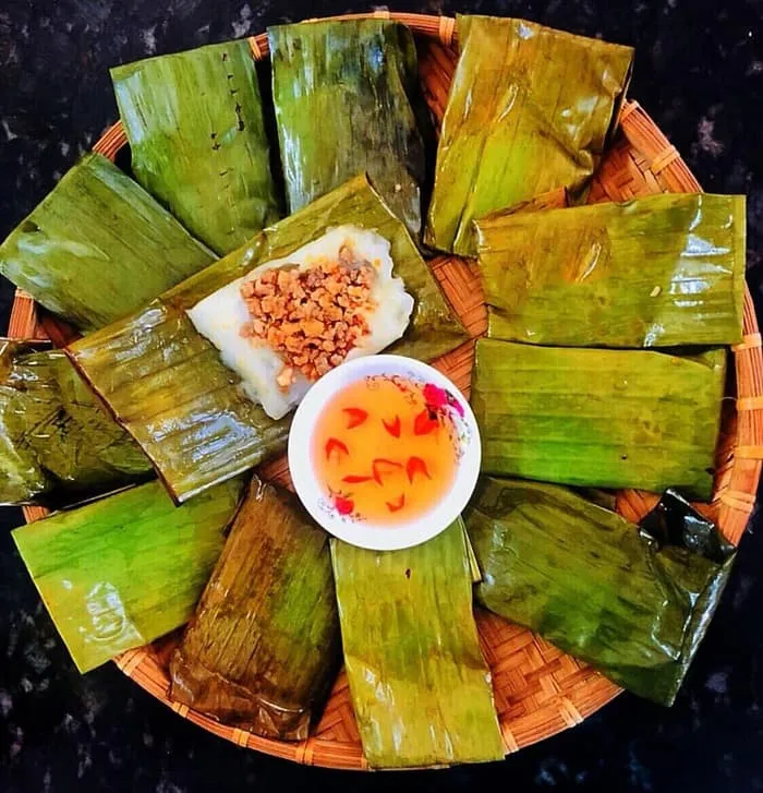 Bữa xế làm bánh nậm xứ Huế cho bé ăn ngon không tưởng