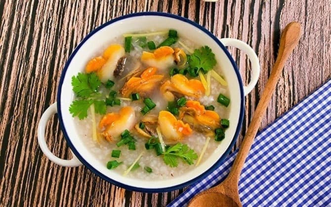 Mùa lạnh nấu bát cháo sò lông thơm ngon, bổ dưỡng cho cả nhà