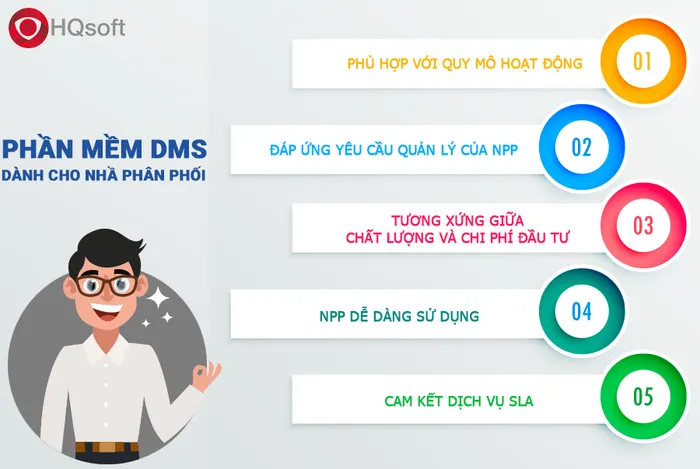 5 quy tắc “vàng” lựa chọn phần mềm DMS cho Nhà Phân Phối