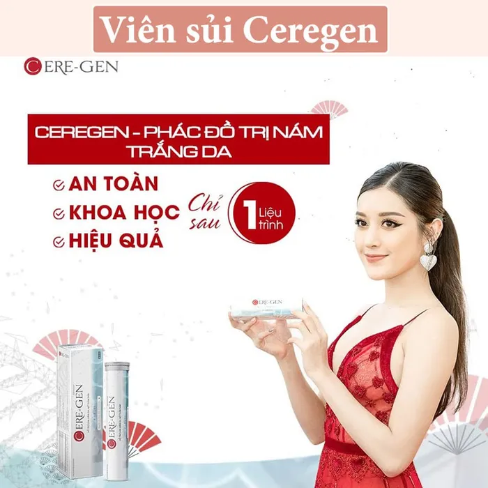 Viên sủi trắng da CereGen có hiệu quả không? Giá bao nhiêu? Mua ở đâu?