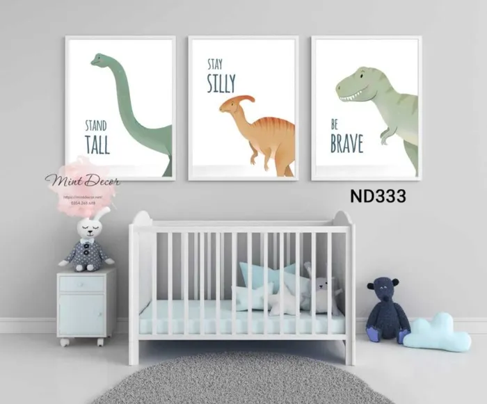 Trang Trí Phòng Con Trai Ấn Tượng Với Tranh Canvas Treo Tường