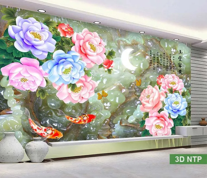 Tranh cửu ngư quần hội và những bí quyết để có mẫu tranh hợp phong thủy