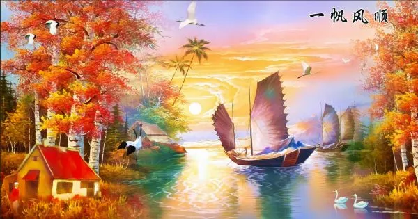 Hiểu đúng về tranh dán tường phong thủy để tránh tai ương, nạp thịnh vượng