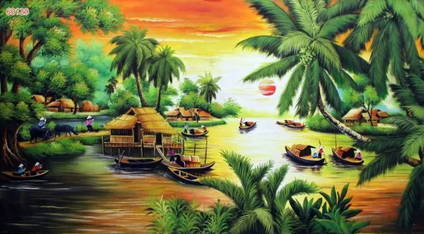 Chọn tranh dán tường cho người mệnh hỏa như thế nào để mang lại may mắn, thịnh vượng?