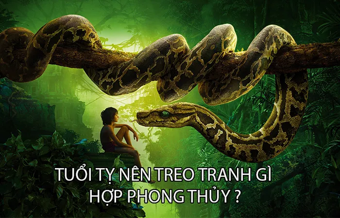 Tranh phong thủy tuổi Tỵ giúp gia chủ ăn nên làm ra