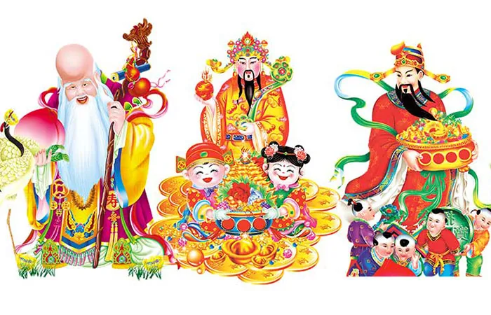 Ý nghĩa tranh Phúc Lộc Thọ là gì? Treo tranh này tốt không?