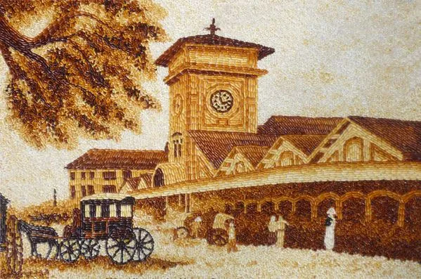 Tranh gạo đẹp – Đặc điểm, cách làm tranh gạo độc đáo