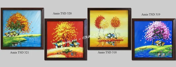 Treo tranh lên tường đơn giản mà không cần khoan tường