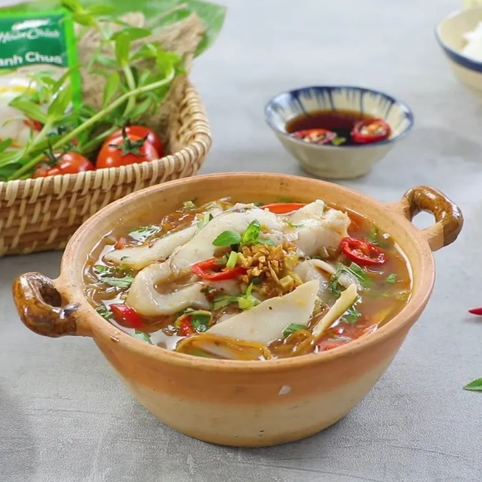 Cách nấu canh măng chua ca diêu hồng ,thanh mát,dễ nấu
