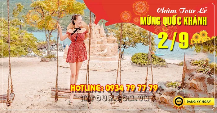 Tour du lịch Đảo Bình Ba 2 ngày 1 đêm Lễ 2/9/2022