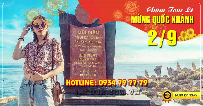Tour du lịch Phú Yên Đảo Hòn Nưa 3 ngày 3 đêm Lễ 2/9/2022